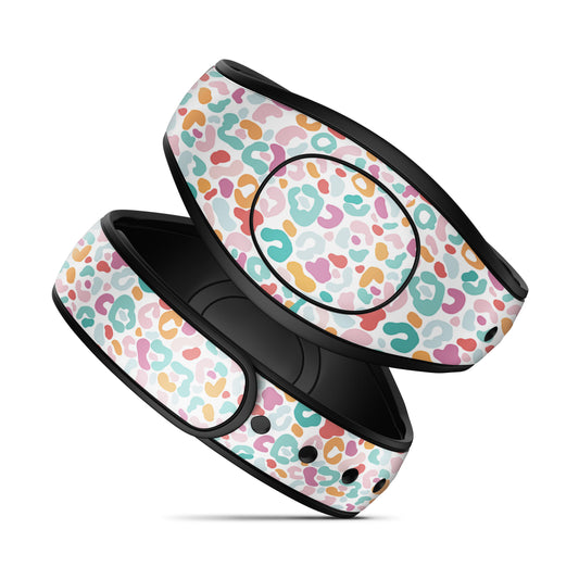 Colorful Spring Leopard Skin Decal for MagicBand 2.0 & MagicBand+