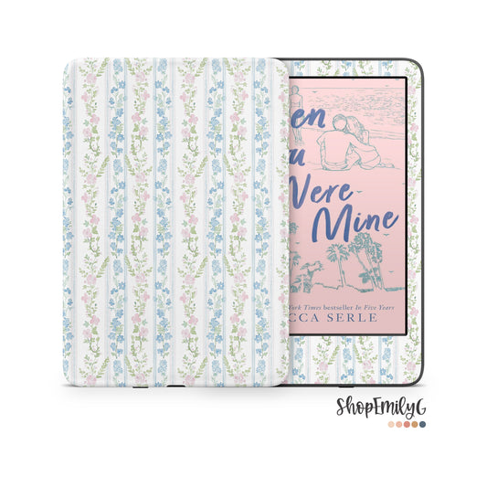 Ditsy Chinoiserie Kindle E-Reader Skin Decal