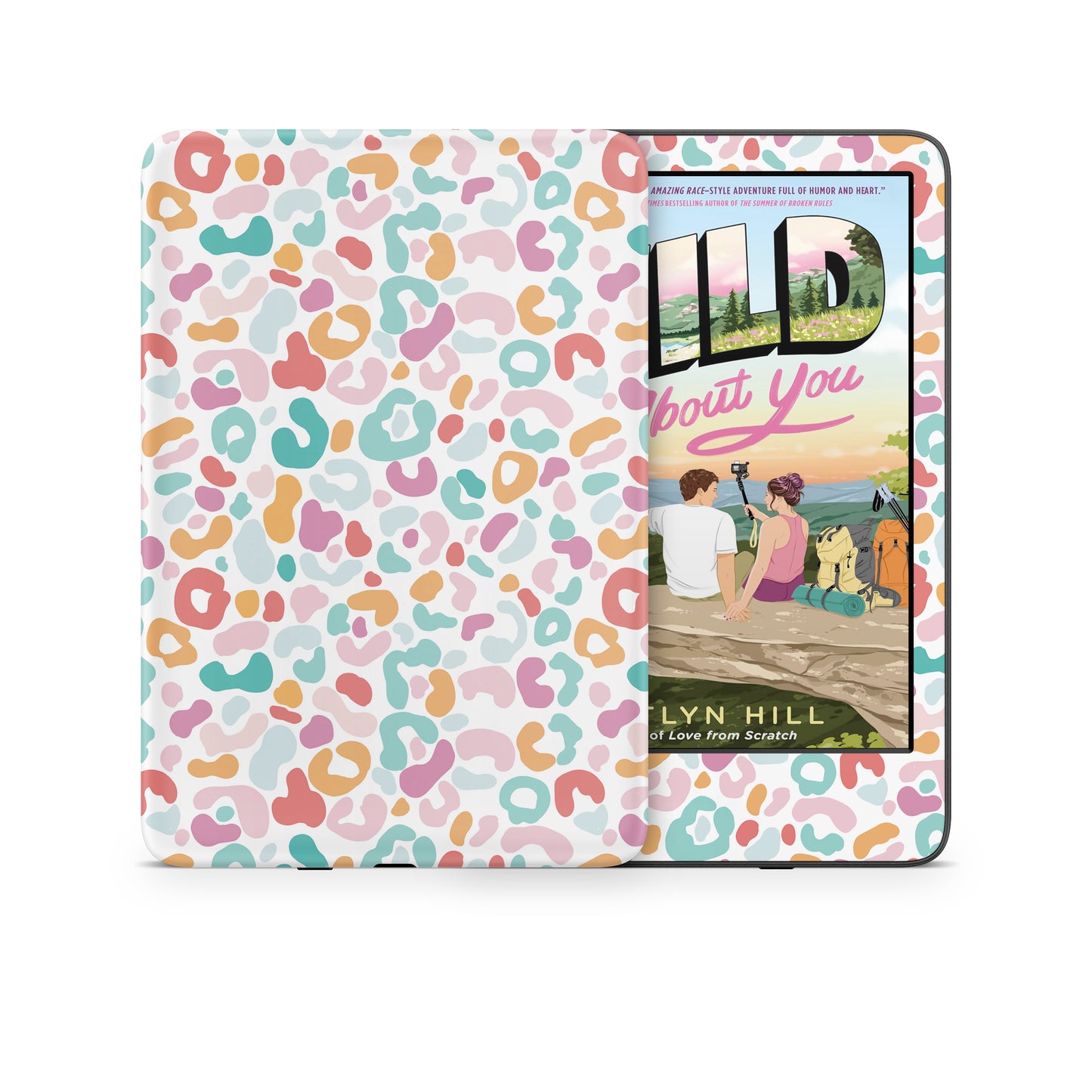 Spring Leopard Kindle E-Reader Skin Decal