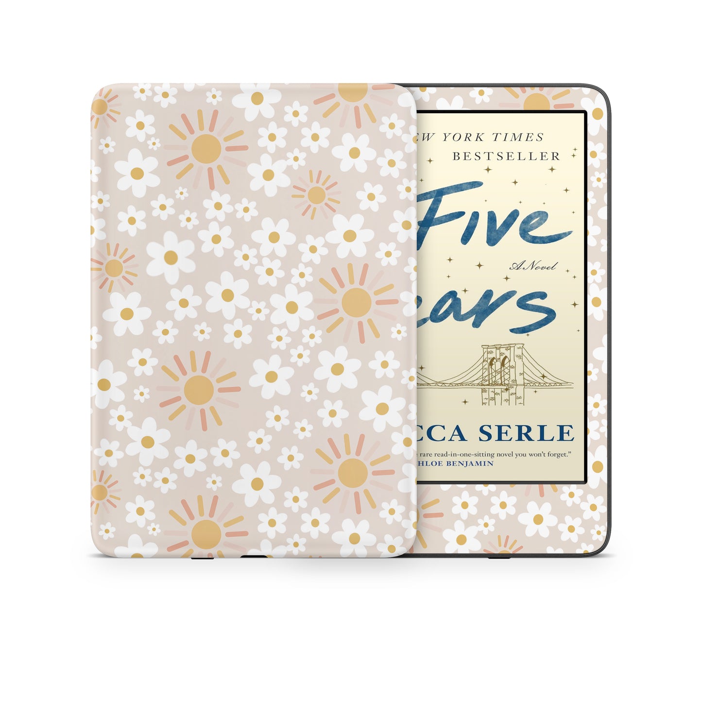 Sunshine & Daisies Kindle E-Reader Skin Decal