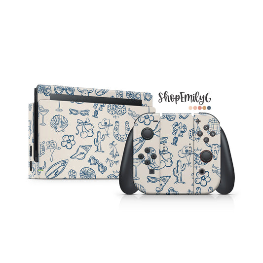 Coastal Cowgirl Skin for Nintendo Switch | Original, Lite, OLED, & 2.0