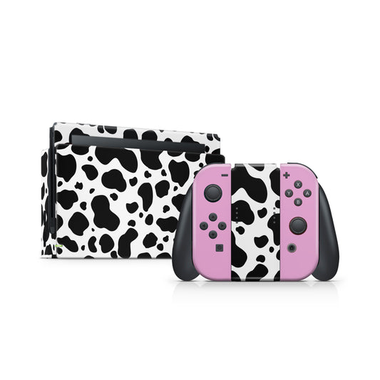 Cow Print Skin for Nintendo Switch | Original, Lite, OLED, & 2.0