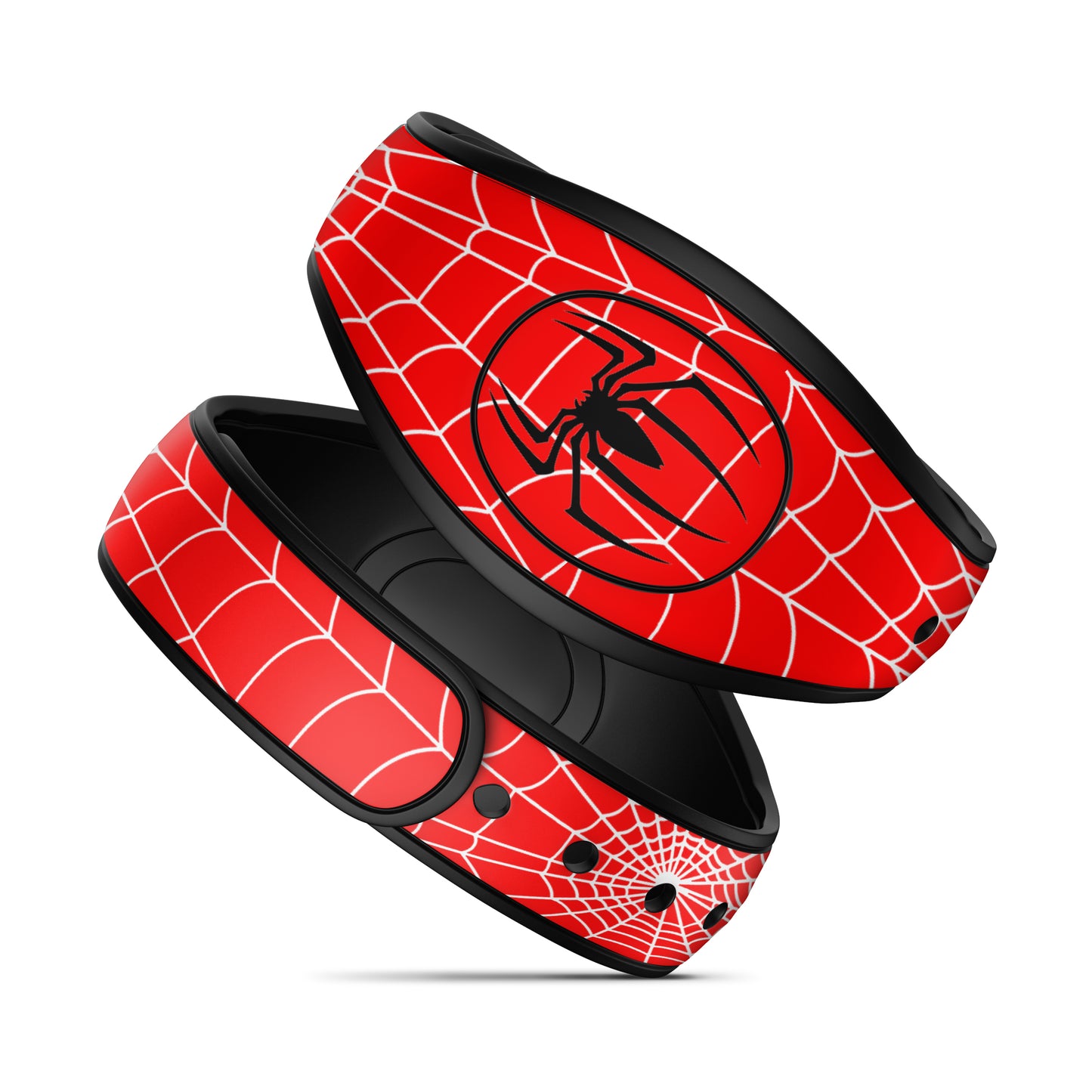 Red Spider Web Skin Decal for MagicBand 2.0 & MagicBand+